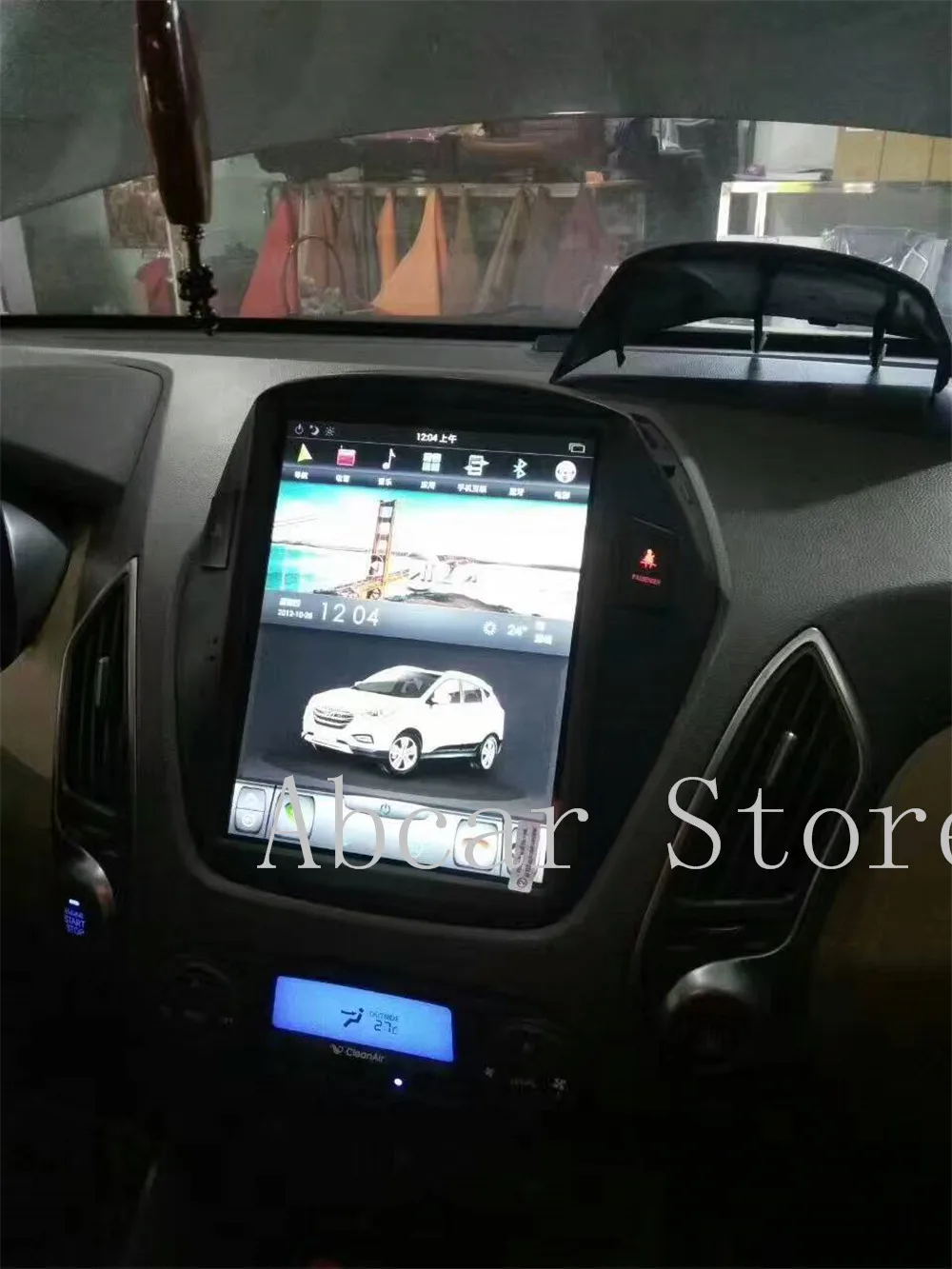 10 4 ''Tesla стиль Android 9 0 автомобильный dvd плеер GPS навигация для Hyundai IX35 TUCSON 2009 2016