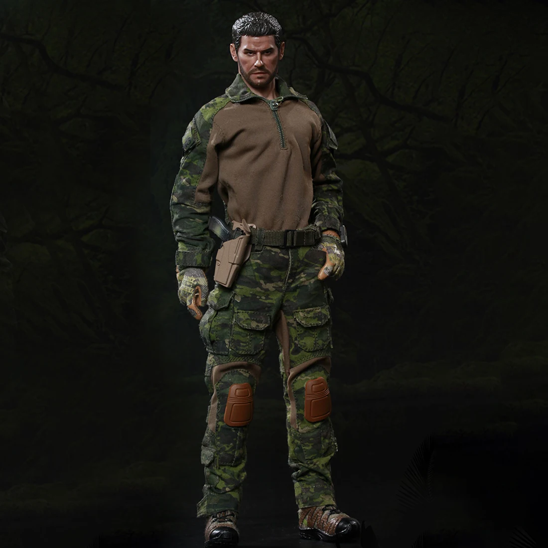 1/6 30 см модель солдата Реалистичная голова скульптура DIY подвижный Devgru джунгли обеззараживание Военная фигура