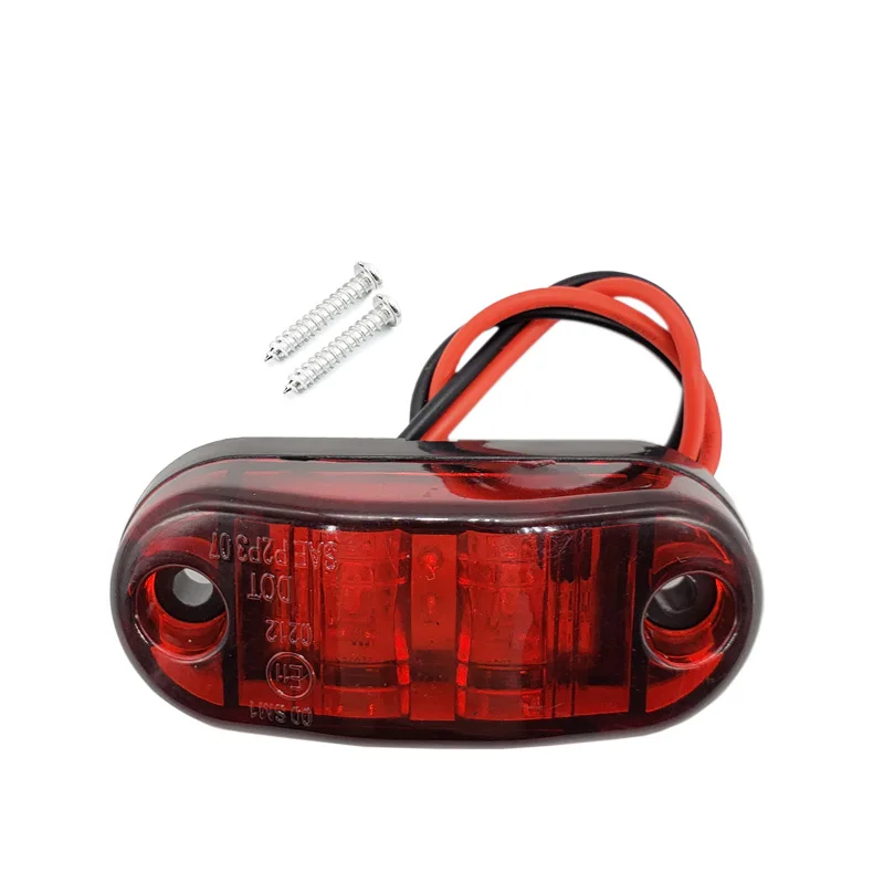 12V 24V Светодиодные, боковые, габаритные фонари Автомобиль внешняя лампа Предупреждение задний фонарь авто грузовик с прицепом сигнальный светильник 24V