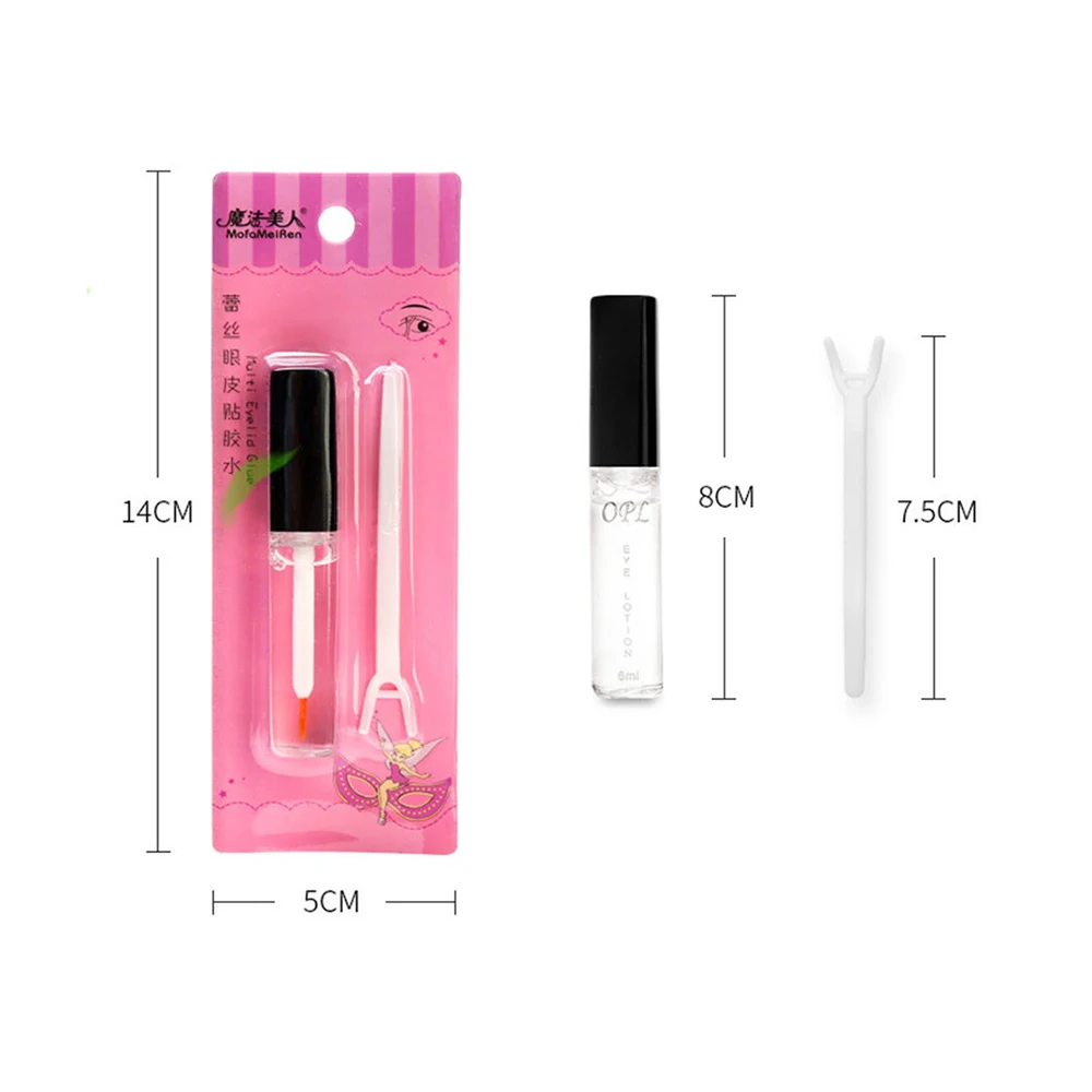 Профессиональный Невидимый Двойной клей для век большой глаз не прозрачный веко