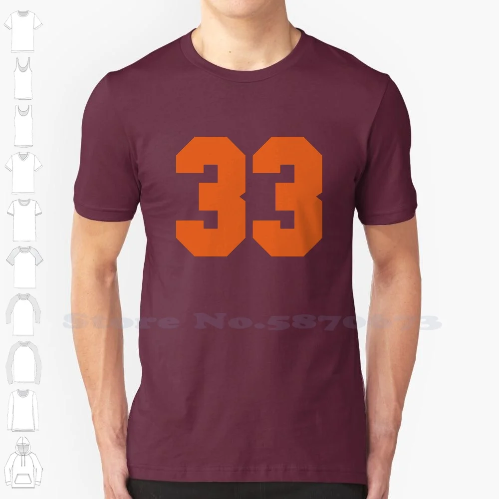 

Веселая женская футболка 33 Number Sports, тридцет и тройка