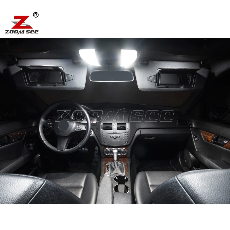 Парковочный городок + светодиодный светильник для салона автомобиля 21 шт. Mercedes benz