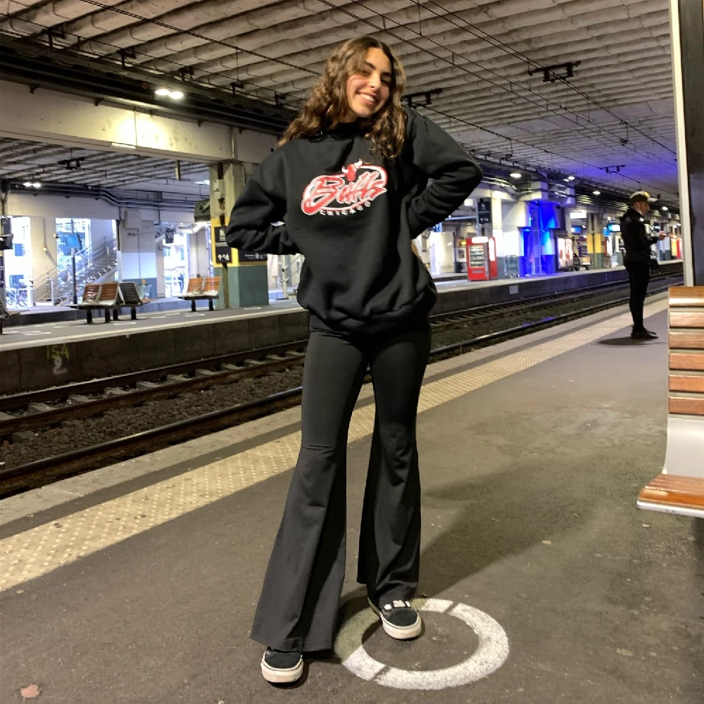 Женские брюки YICIYA в стиле хиппи на весну 2022 женские модные штаны с высокой талией