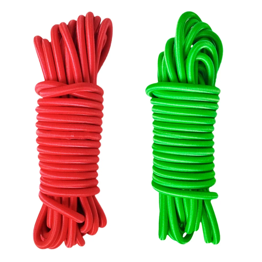 2 шт. 5 м 4 мм эластичная веревка ударный шнур завязывается для лодок трейлеров