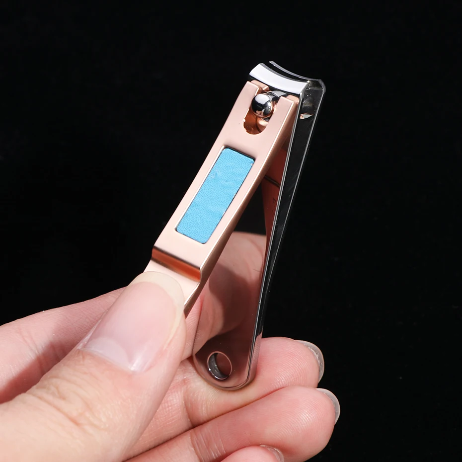 Professional Stainless Steel Nail Clippers Cutting Trimmer Machine Toenail Fingernail Scissor Manicure Pedicure Tool SAA05B | Красота и