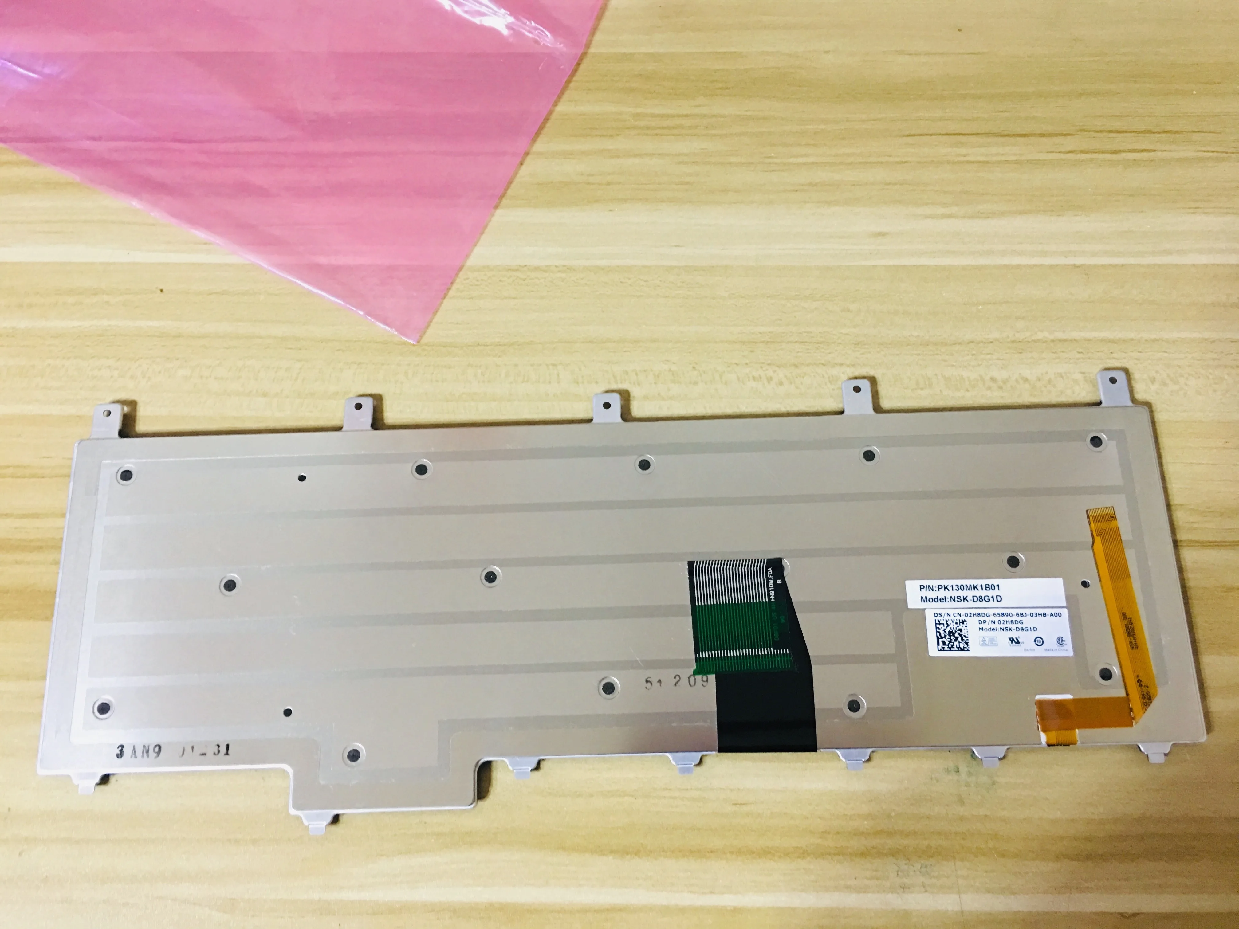 Новая клавиатура для Dell Alienware M17x R4 M18X R1 R2 макет США зеленая/синяя лента|Клавиатуры