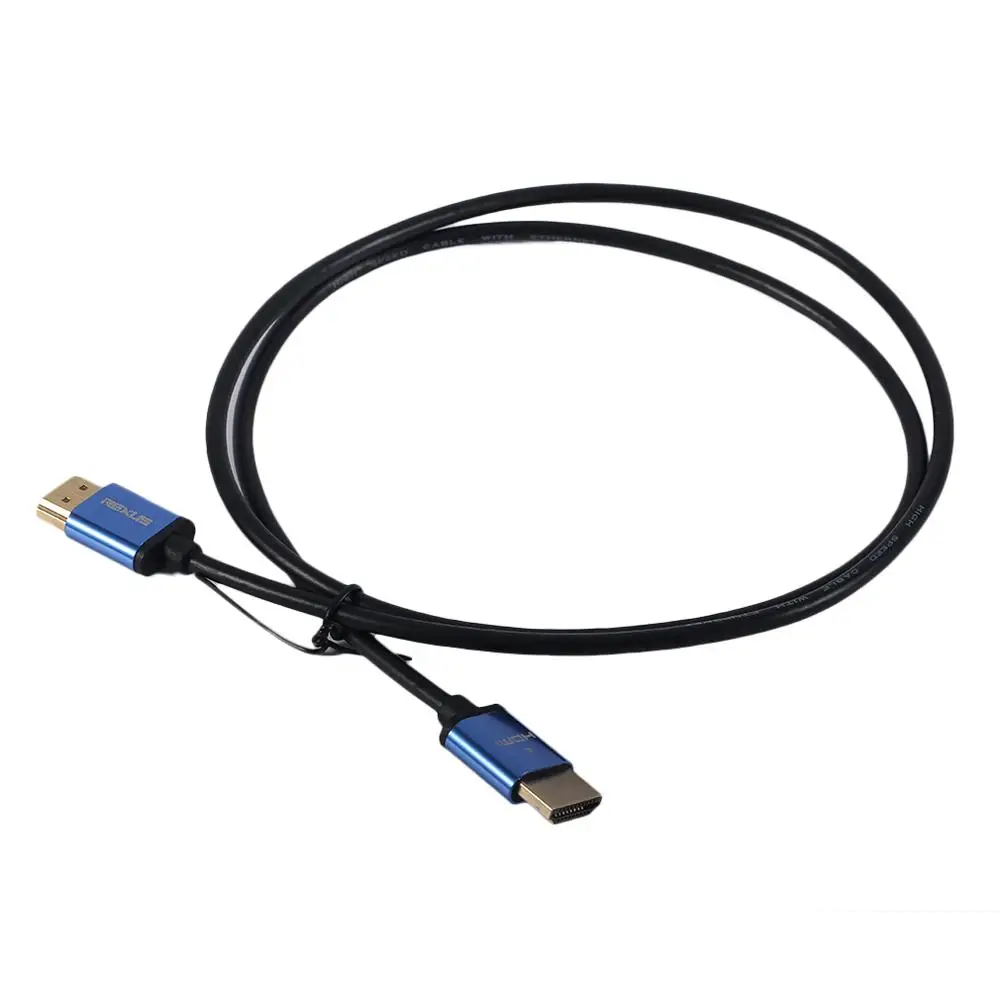 1 м/3 м/5 м/10 м супер длинный кабель HDMI из алюминиевого сплава штекер к мужской супер высокоскоростной HDMI кабель Ethernet 3D 4 к черный