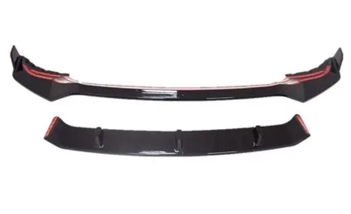 

New High Quality ABS Black Bumper Front Lip Protector Fits For BMW X5 G05 2019 2020 2021