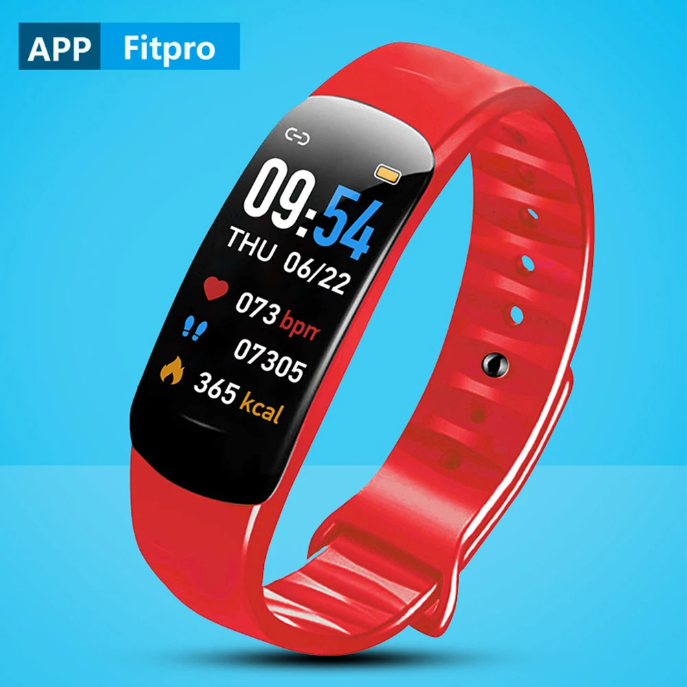 

C1plus Smart Bracelet Multifunction Fitness Wristband Blood Pressure Heart Rate Monitor Sleep Tracker Watch For Android IOS