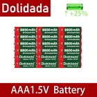 1-16 шт. Фирменная 1,5 вааа перезаряжаемый аккумулятор 8800 мАч AAA 1,5 V Новый Щелочная аккумуляторная батарея, батарея, батарея для Светодиодный светильник игрушка mp3 Бесплатная доставка