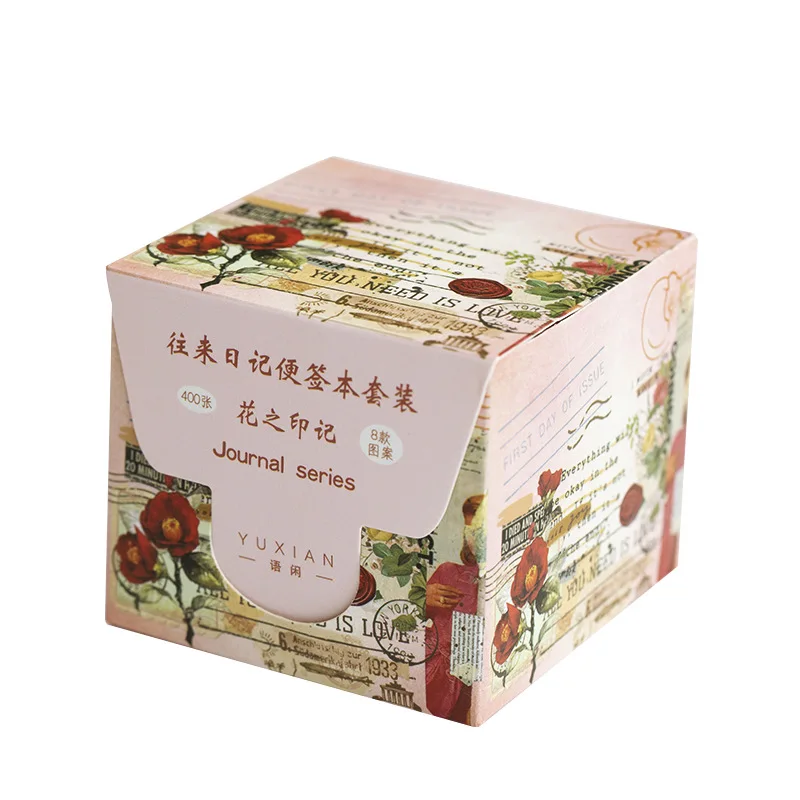 1 компл./Лот блокноты для записей Стикеры Новые Ретро наклейки офисные и школьные