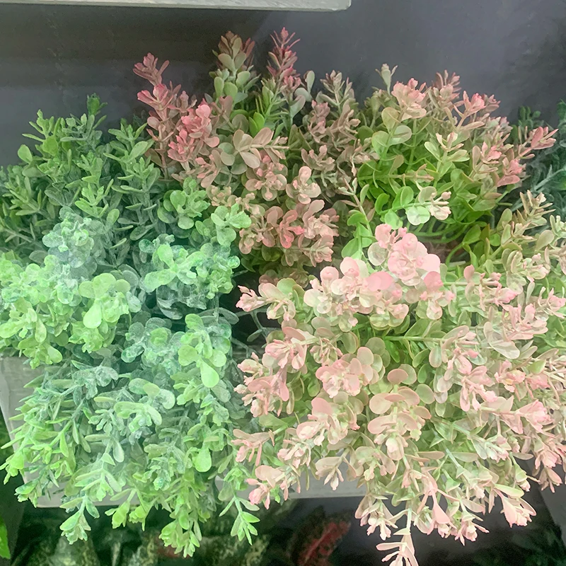 Водяной траве эвкалипта пластиковое искусственное растение зеленая трава