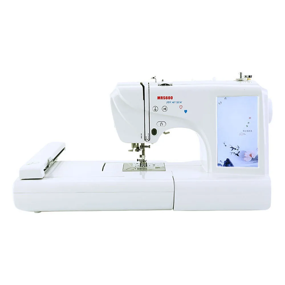 

INNE Embroidery Machine Home Computerized Sewing Multi-function DIY LOGO Automatic Digital For Clothes Pattern Small 132 Stitch