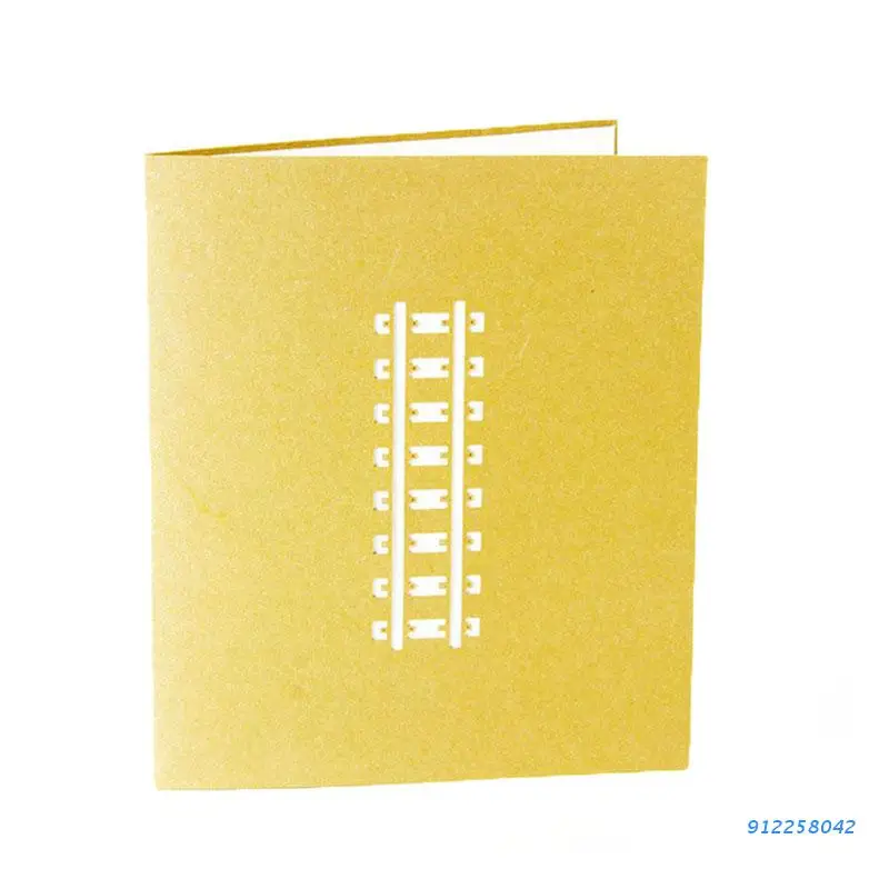 Поздравительная открытка 3D Up в стиле ретро со шлейфом на день рождения пасху День