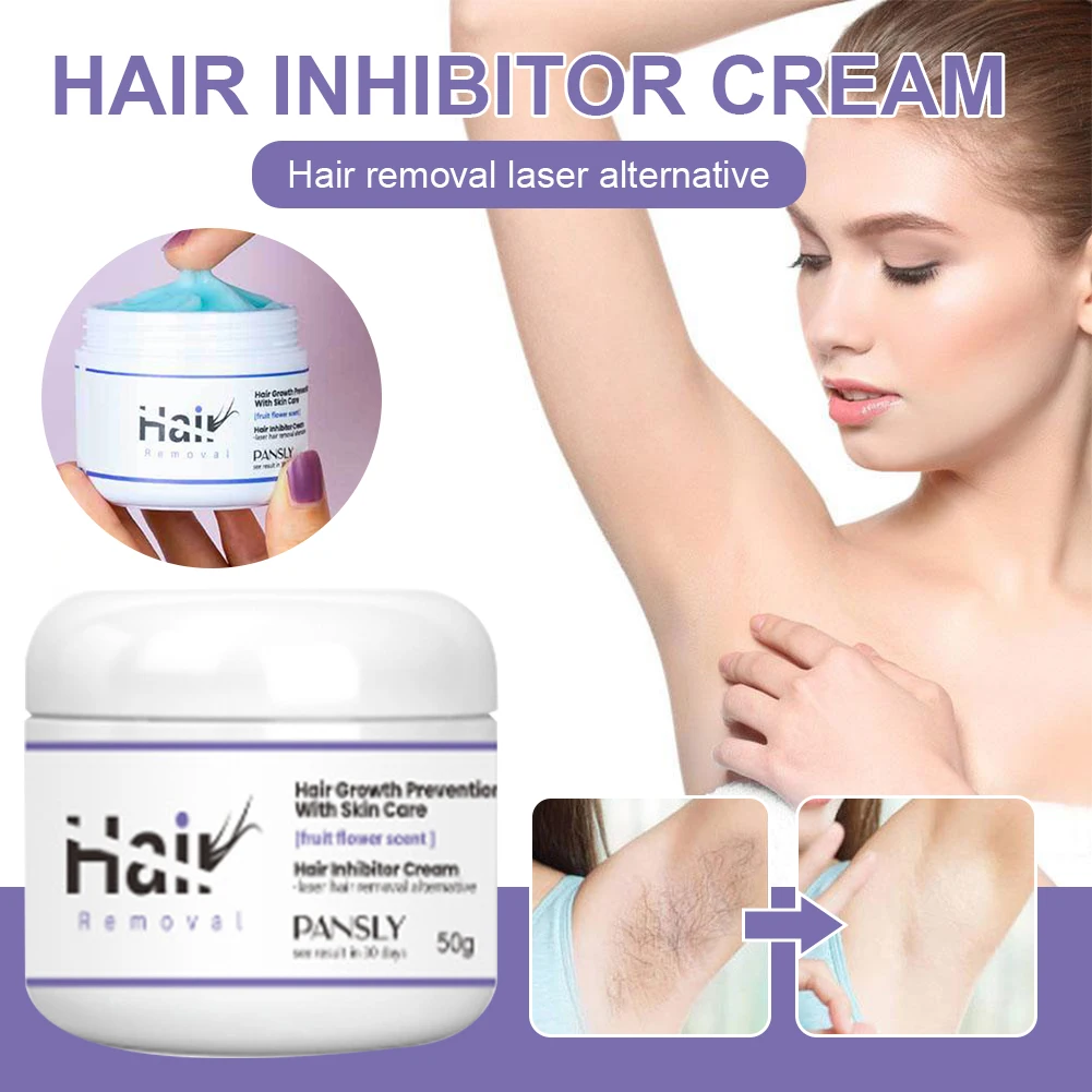 

Hair Inhibitor Body Lotion Reduce and Stop Hair Growth Painless Non-irritating Hair Growth Stopper Cream for Men Women