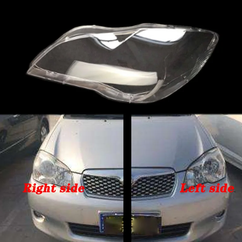 Передние и передние фары для toyota corolla 2010-2012 стеклянная лампа защитный кожух