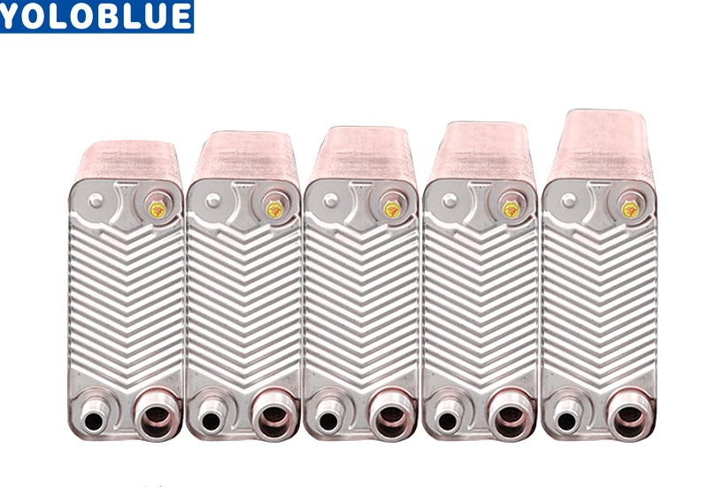 80 пластин теплообменник из нержавеющей стали паяный пластинчатый