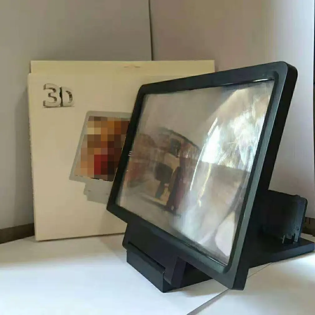 Мобильный телефон универсальный держатель 3D усилитель экрана 3X увеличительное