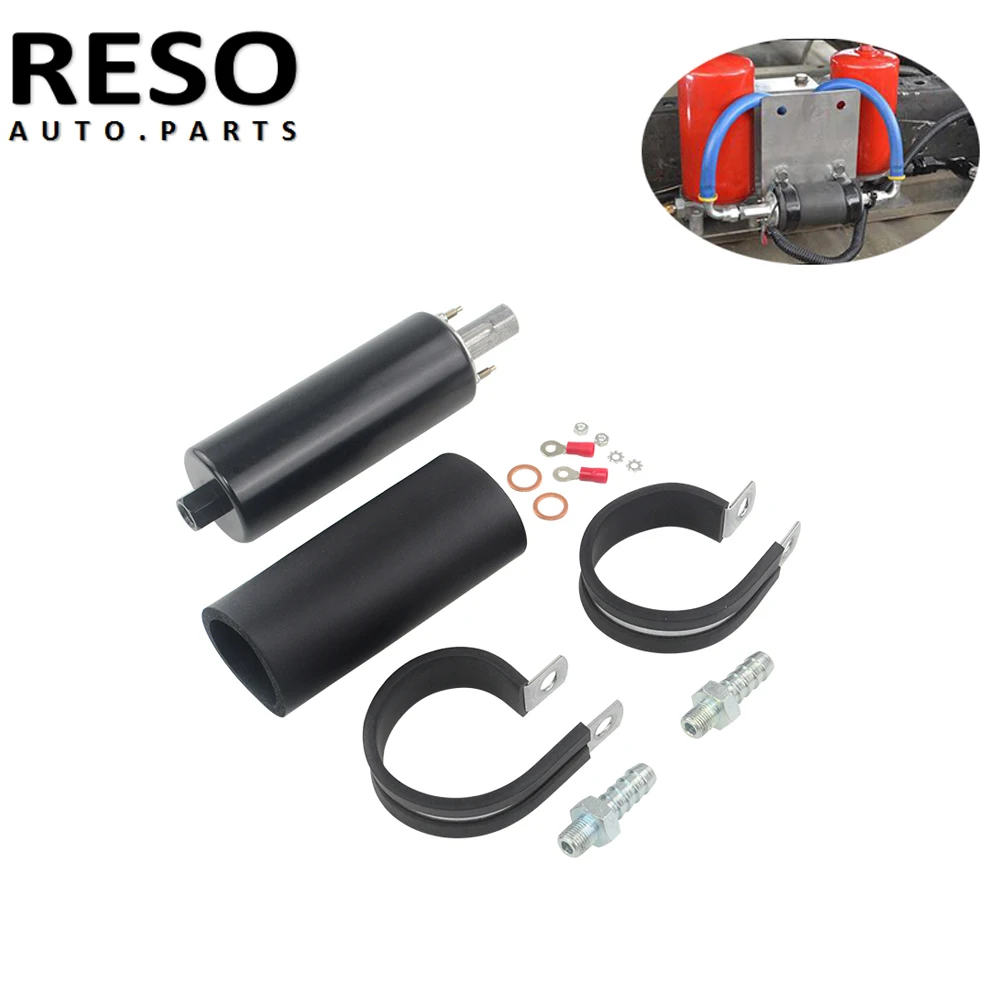 Универсальный внешний топливный насос RESO GSL392 25 л/ч 12 В 15 120 PSI|Топливные насосы| |