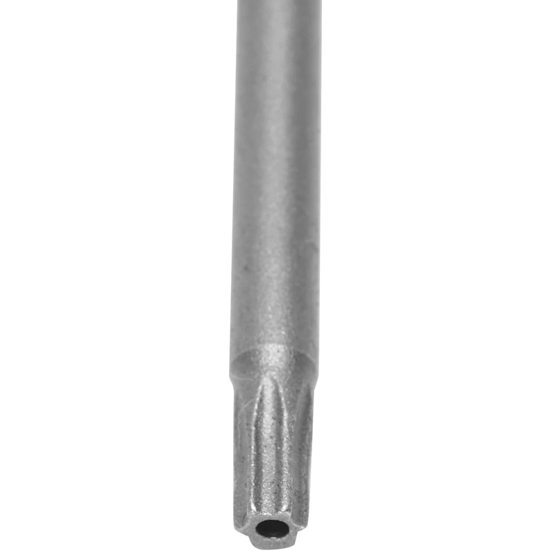 

10pcs 100mm Length 1/4 inch Hex Shank T20 Torx Security Screwdriver Bits, Silver Gray