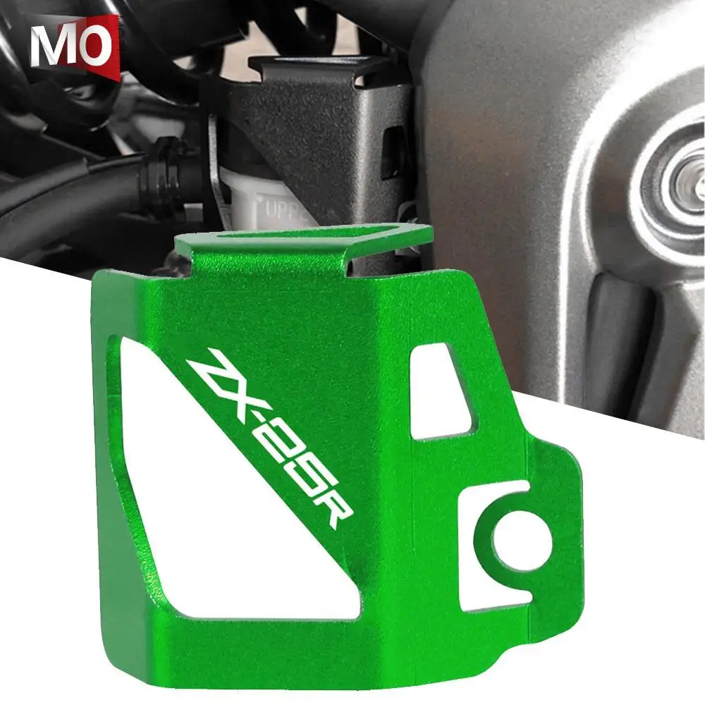 

Motorcycle CNC Aluminum Rear Brake Fluid Reservoir Guard Cover Protector Cap For Kawasaki NINJA ZX-25R ZX 25R ZX25R 2020 2021