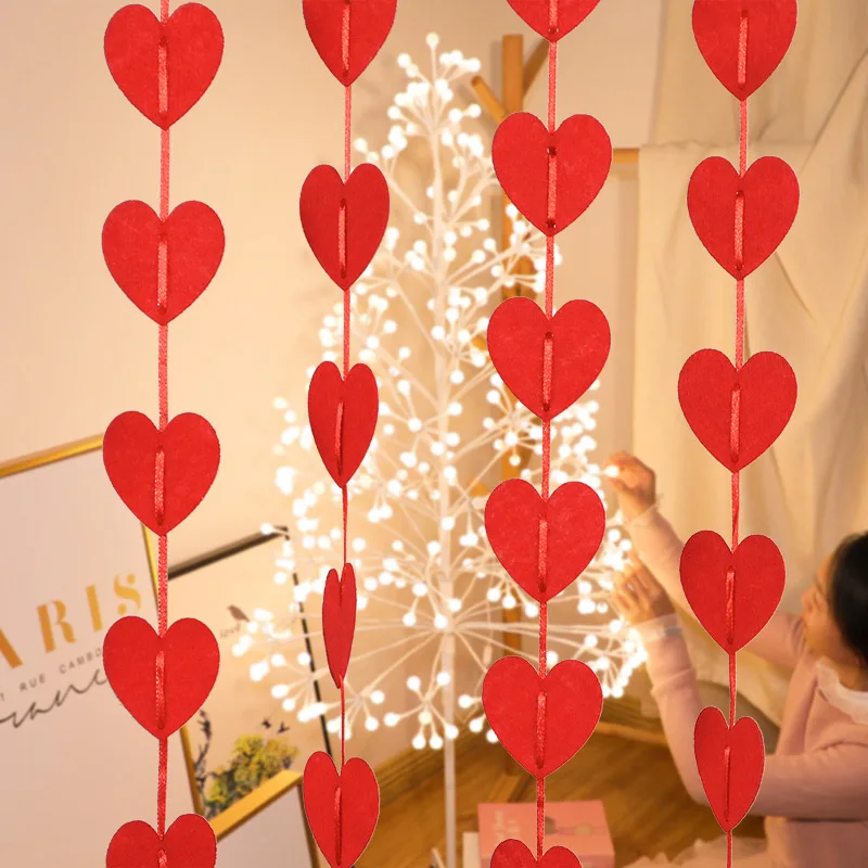 Гирлянда-занавеска из нетканого материала 5 х5 см комплектов | Дом и сад