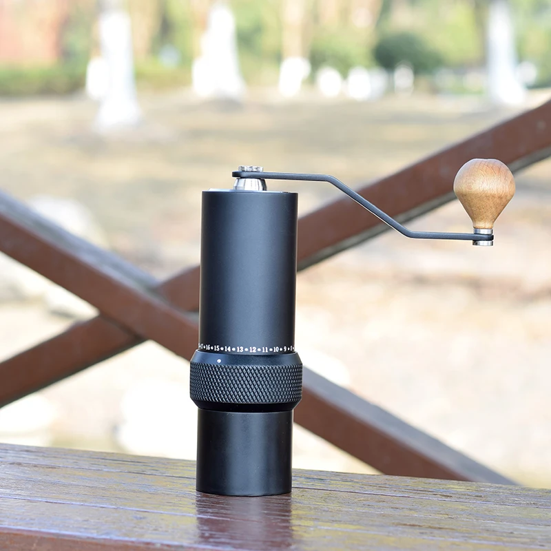 Портативная ручная кофемолка 304 нержавеющая сталь заусенцев кофейная мельница