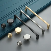 modern metal wardrobe cabinet drawer handle round knob for home room furniture hardware kitchen cupboard dresser closet handle
