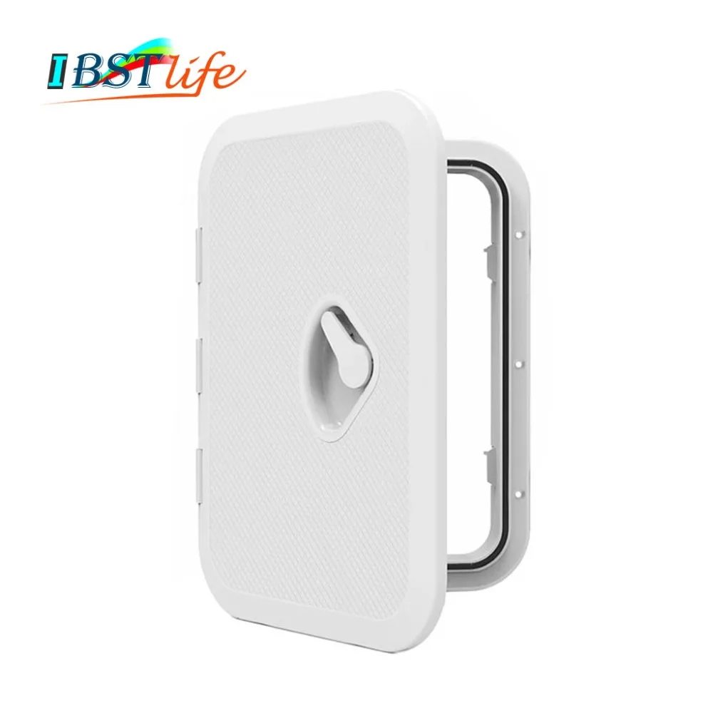 

270*375mm ABS Plastic Anti Aging Ultraviolet White Deck Marine Hatch Deck Access Hatch Boat Hatches Inspection Yacht Cover RV