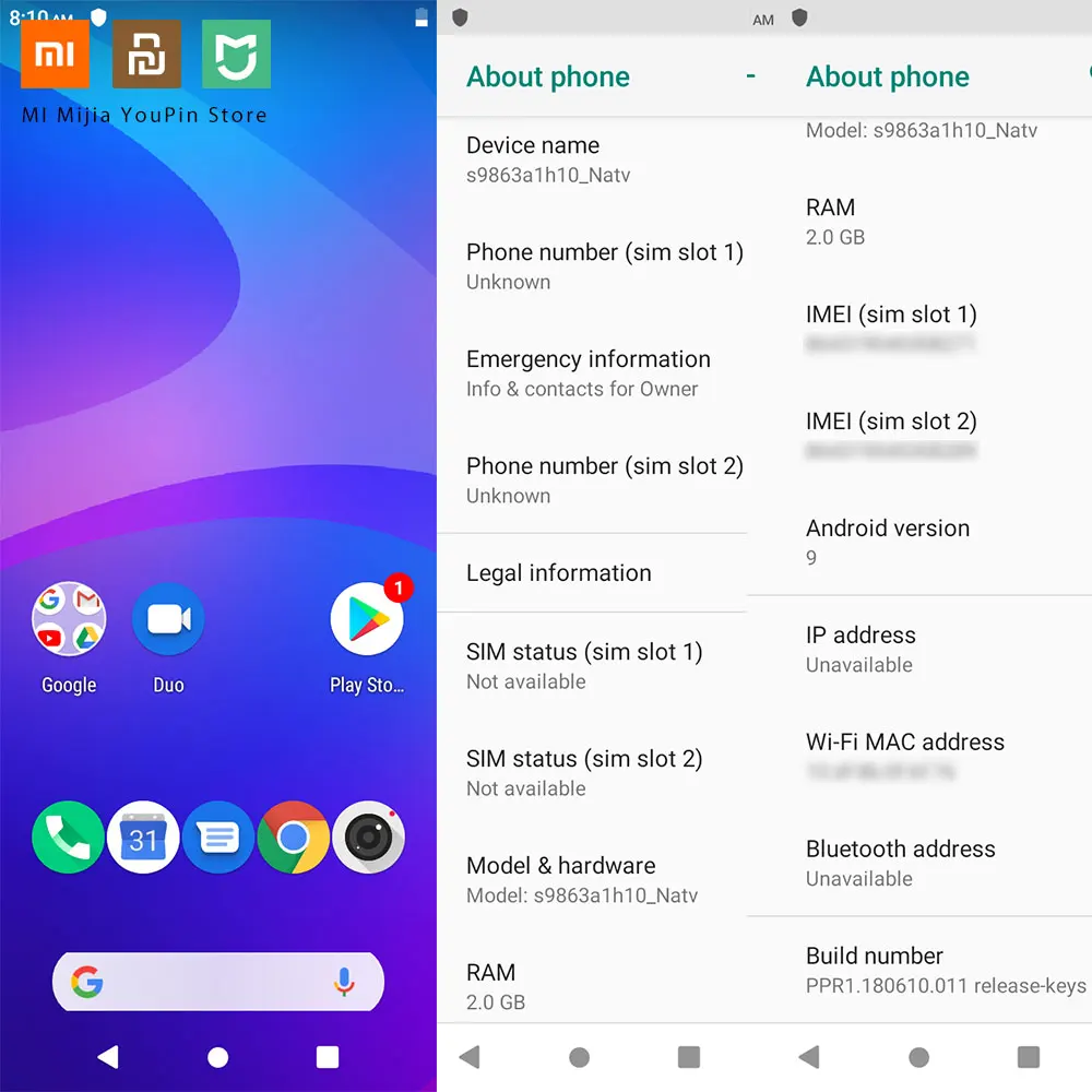 

Global Version QIN 2 Pro Full Screen Phon e 4G Network With Wifi 5.05 inch 2100mAh Andriod 9.0 SC9863A Octa Core Feature