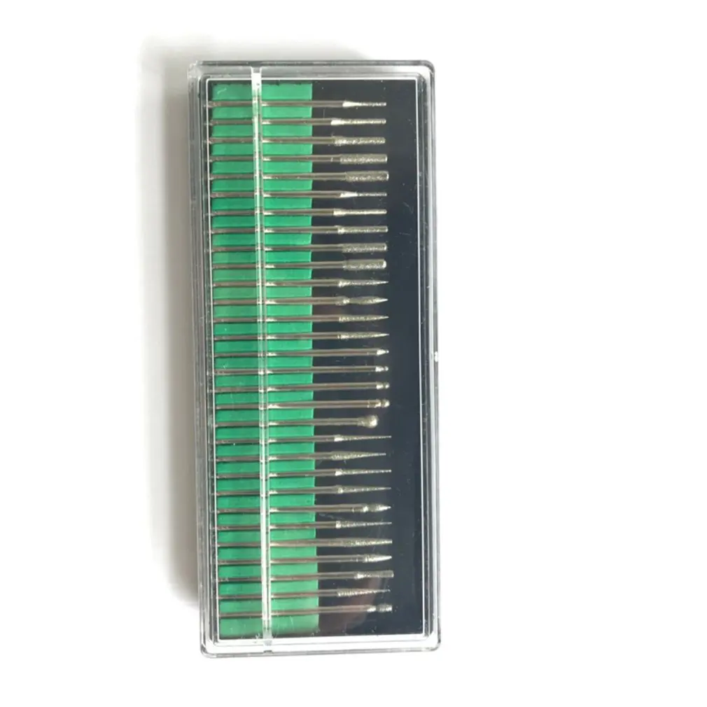 30 шт./компл. маникюрные инструменты для дизайна ногтей набор шлифовальная