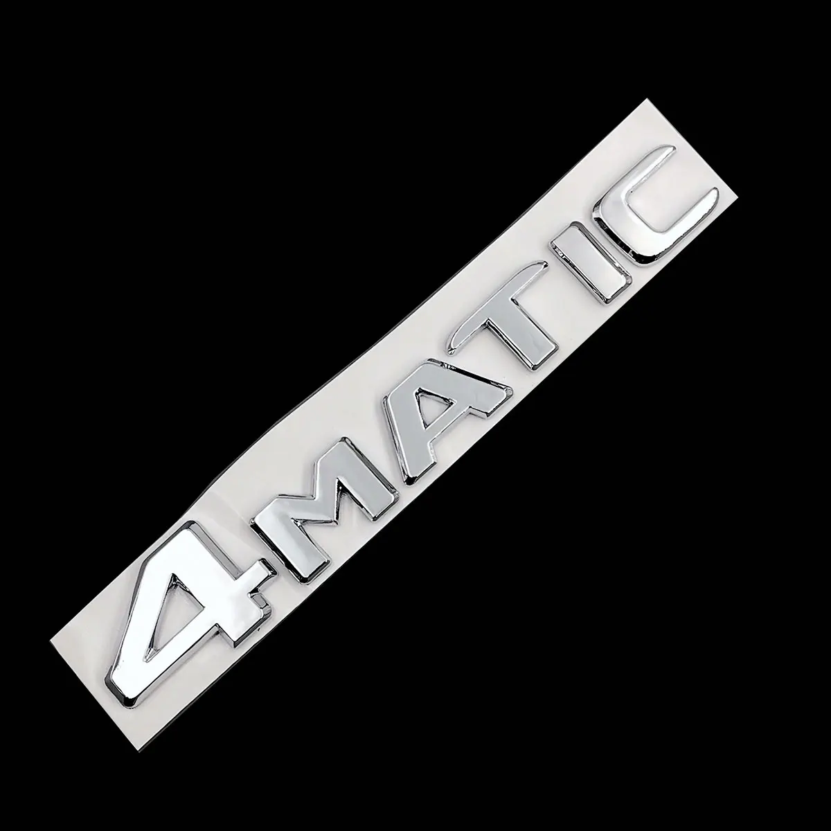 Для Mercedes Benz A B C E G S ML SL CL GLA CLA Class AMG 4matic багажник хромированные матовые черные буквы