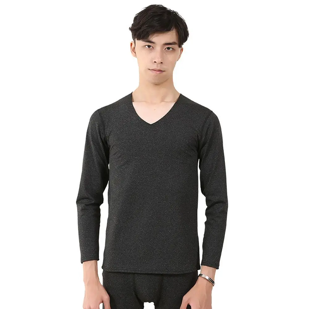 Men Thermal Underwear Winter Warm Layered Pajamas Long Johns Keep Warm For Russian Men Thick Thermal Clothing Solid M-5XL