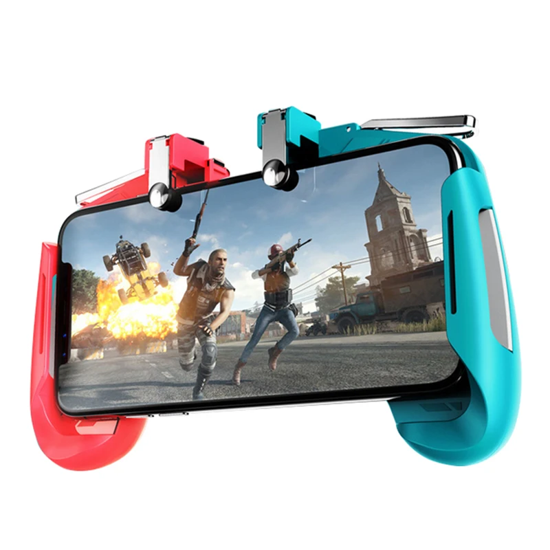 color 1 AK16 Pubg контроллер геймпад Pubg мобильный для телефона L1R1 ручка с триггером L1r1 Pubg пожарные кнопки для iPhone Android IOS - Цвет: color 1
