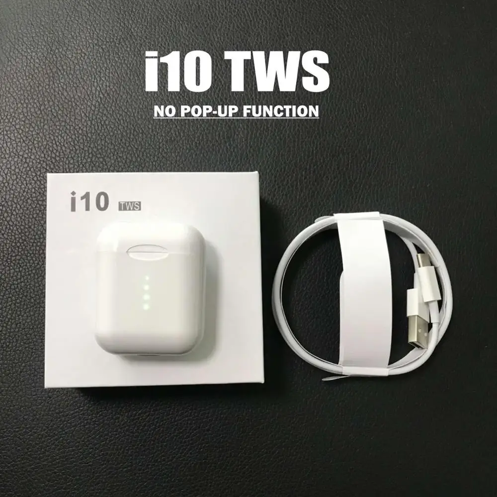 I10 i10s tws Pop up Беспроводные Bluetooth 5,0 наушники как i50 i80 i100 tws спортивные наушники для iphone xiaomi PK i12 i13 i15 i20 tws - Цвет: i10 tws