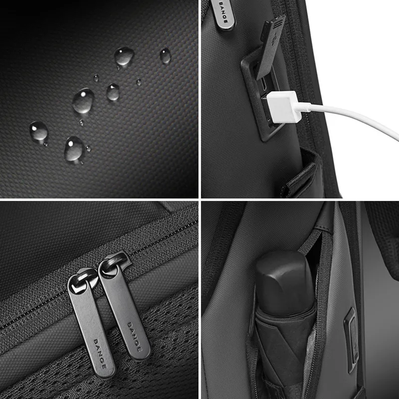 bange new arrival laptop backpacks multifunctional with waterproof big capacity daily work business backpack back pack mochila free global shipping