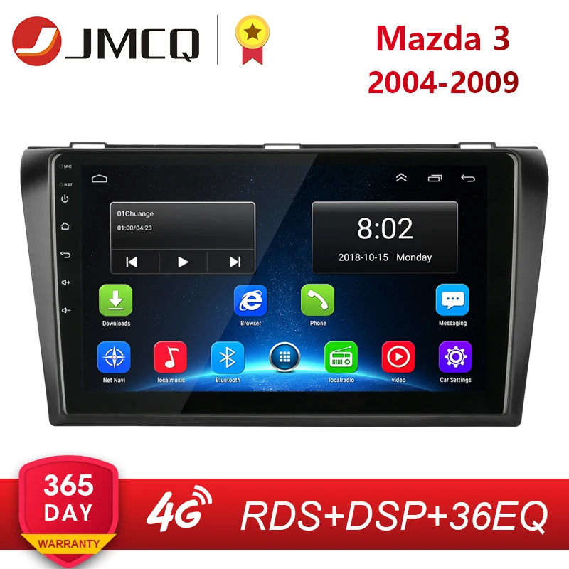 Android 8,1 2 din Автомобильный Радио мультимедийный плеер для Mazda 3 2004-2009 maxx axela RDS DSP навигация gps головное устройство авто стерео