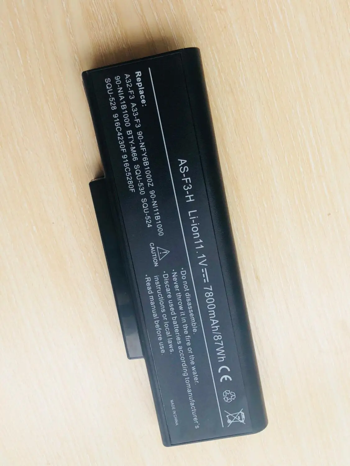 7800 мАч 9 ячеек ноутбук Батарея A32 F2 Z94 Z96 F3 для Asus Z53 S96 A9 MSI CBPIL48 CBPIL72|laptop battery|9 cell