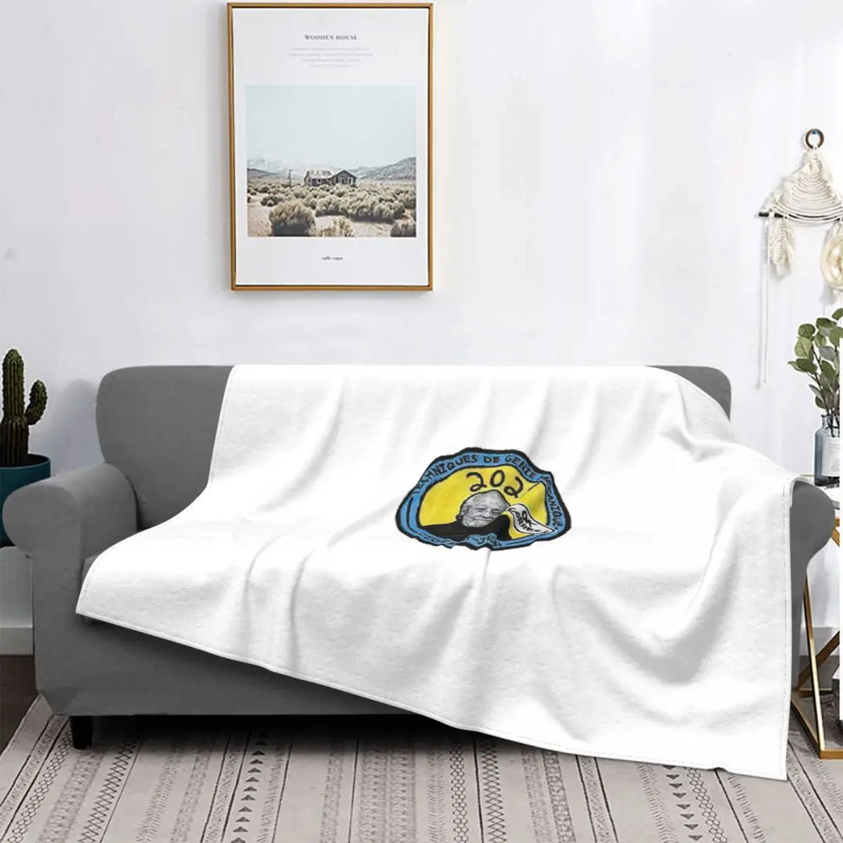 

Promo2021-Manta a cuadros para cama, colcha con capu, 150