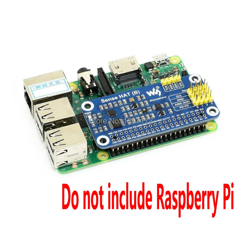 Raspberry Pi сенсоры гироскоп акселерометр магнитометр барометр температура и