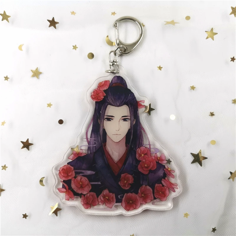 Grandmaster of Demonic Cultivation Lan Wangji Wei Wuxian Печатный кулон брелок значок брошь булавка для