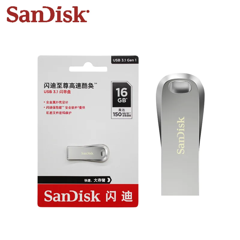 Двойной Флеш накопитель SanDisk USB3.1 Новый CZ74 флеш 256 ГБ 128 Гб 64 до 150 МБ/с. высокое