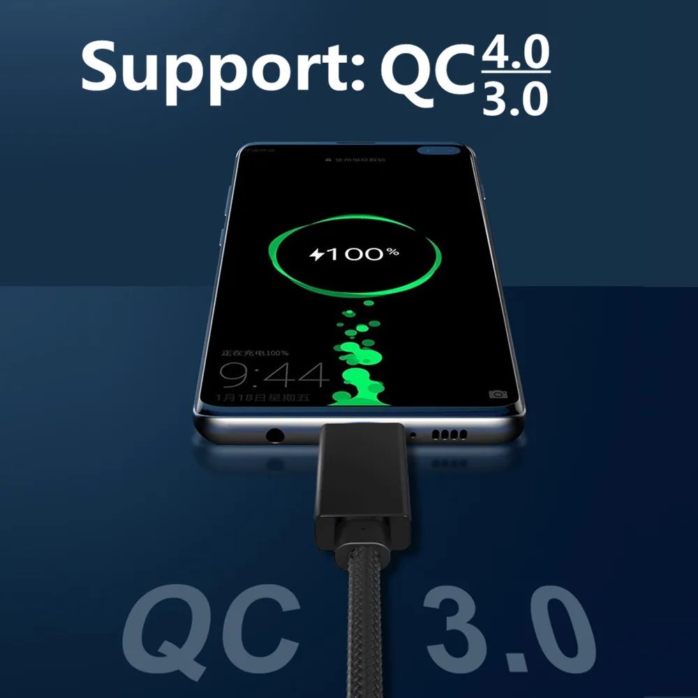 Кабель USB C к Type 5 А 100 Вт PD кабель быстрой зарядки 4 0 c для Xiaomi 10 8 Pro Samsung S20 Plus usb