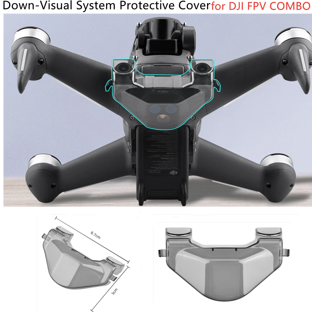 

Down-Visual System Protective Cover for DJI FPV COMBO Visual Camera Protection Cover Dust Cover Drone Aircraft Accessories