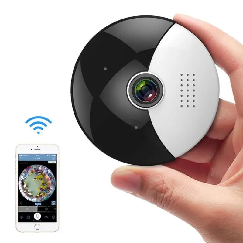 Беспроводная IP камера Wi Fi HD 960P 360 градусов ИК ночное видение|Камеры