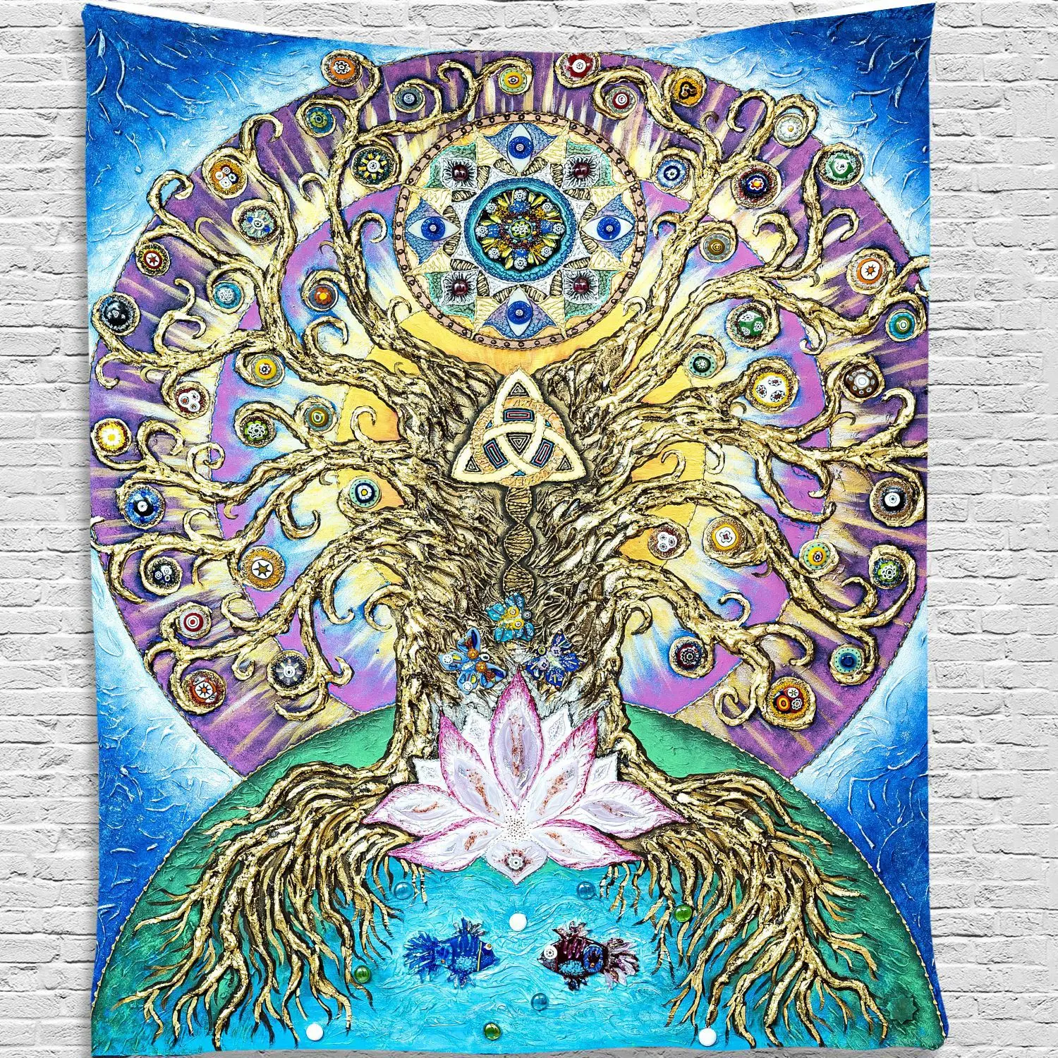 Агрессивный загадочный Фотофон искусственное аниме психоделический Настенный