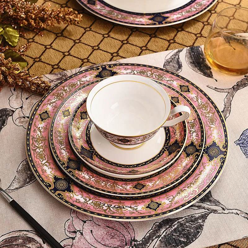 Высококлассные европейские костяной фарфор западные блюда для бифштекса блюдо