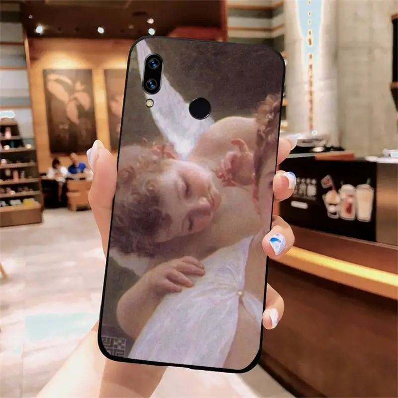 

Renaissance angels art fashion Phone Case For Xiaomi Redmi note 7 8 9 t k30 max3 9 s 10 pro lite