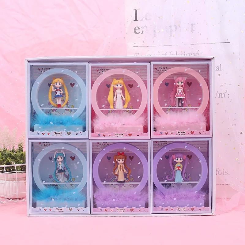 Цветы Музыка ночник креативный подарок на день Святого Валентина мультфильм