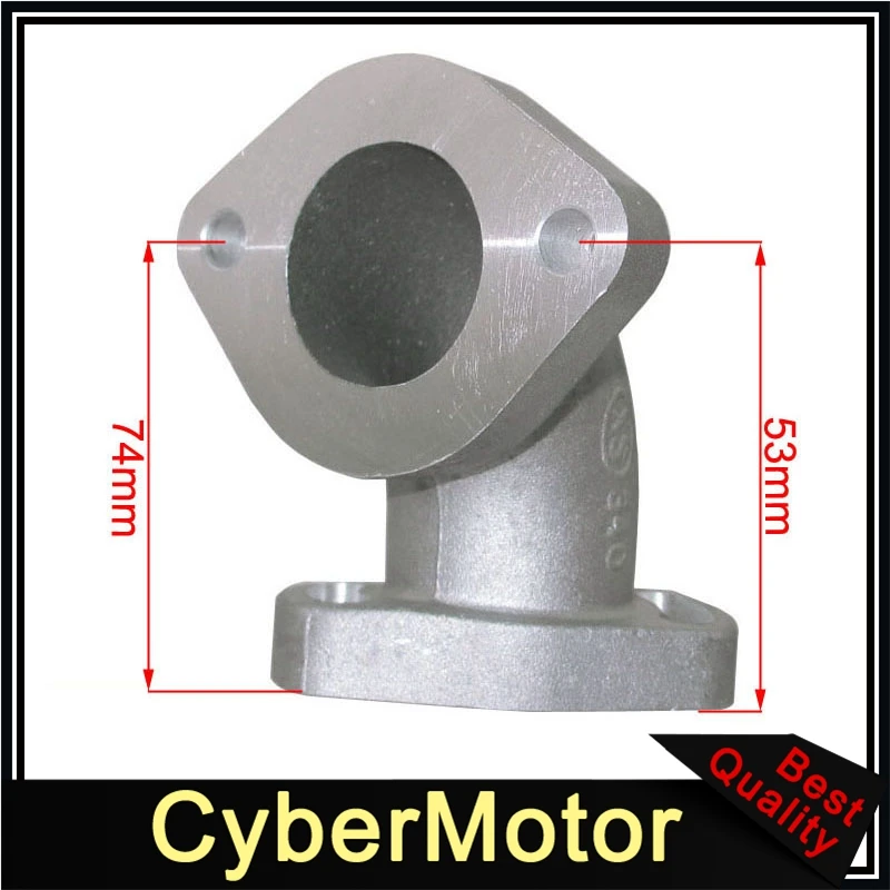 Впускная труба для питбайка Mainfold карбюратора Mikuni VM24 PE24 26 28 OKO Carb | Автомобили и